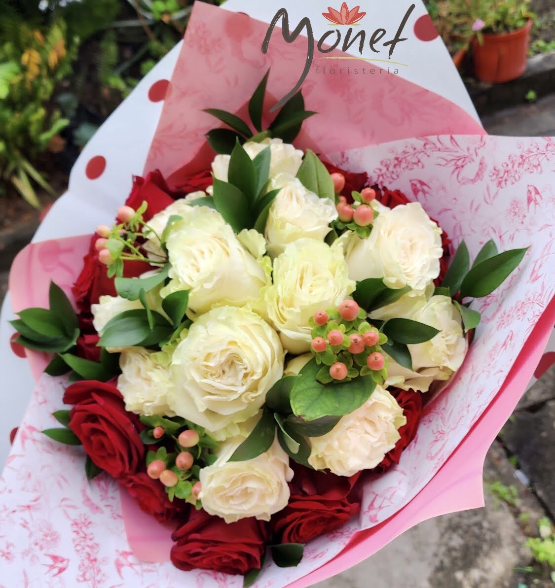 Ramillete de rosas