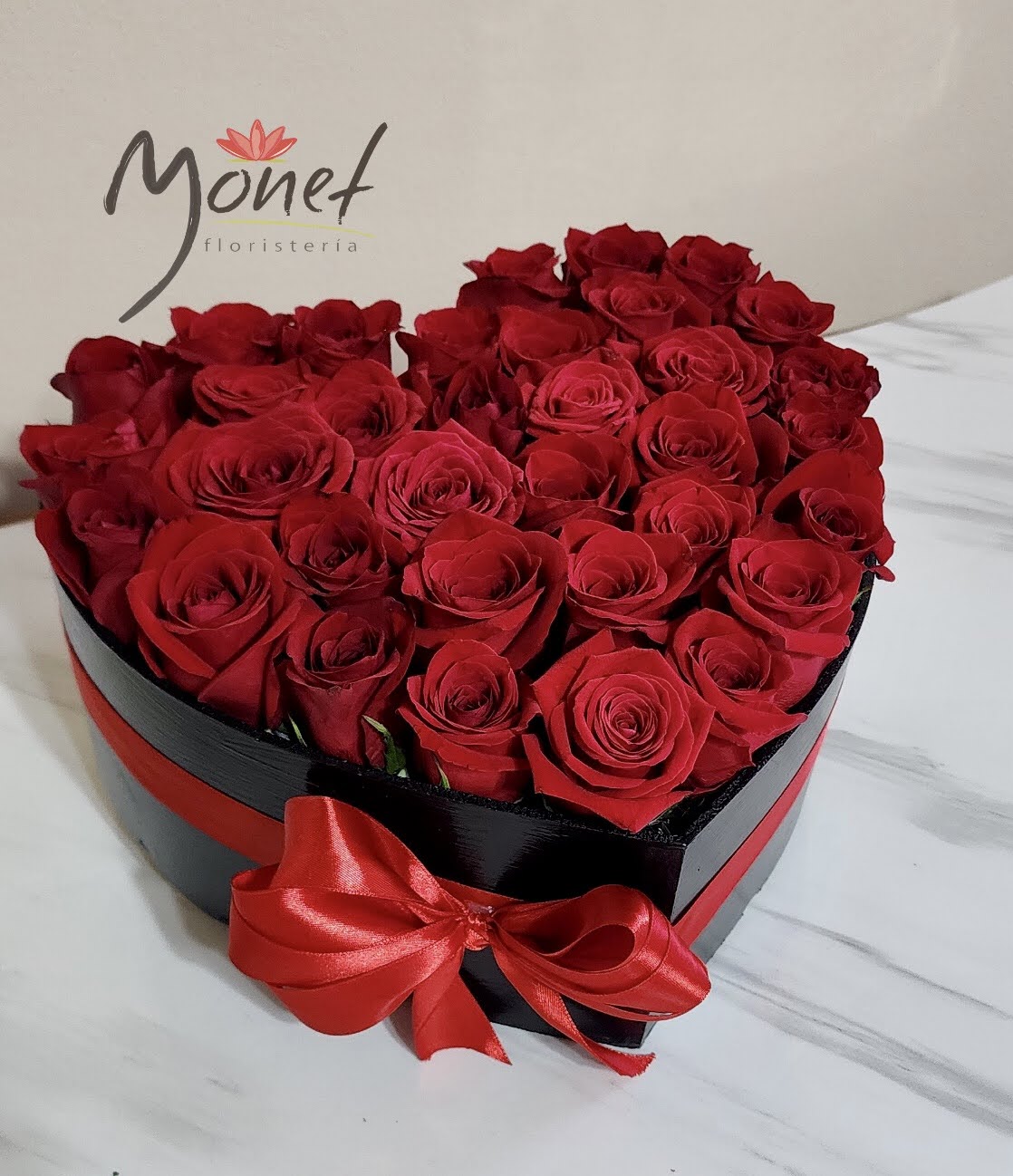 Cubeta con Rosas