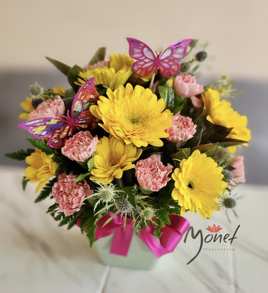 Arreglo Floral con Gerberas