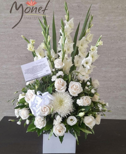 Arreglo de Flores Blancas