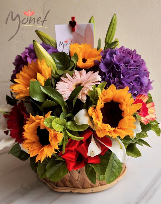 Arreglo floral primaveral