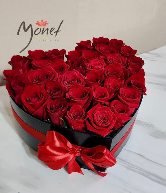 Cubeta con Rosas
