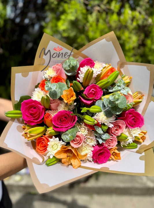 Ramillete con flores varias