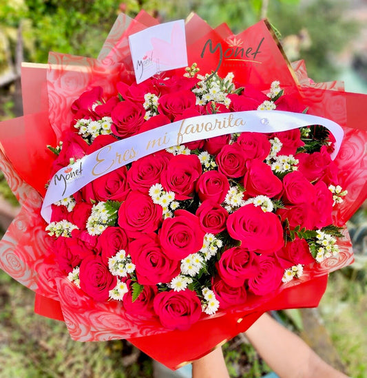 Ramo grande con rosas