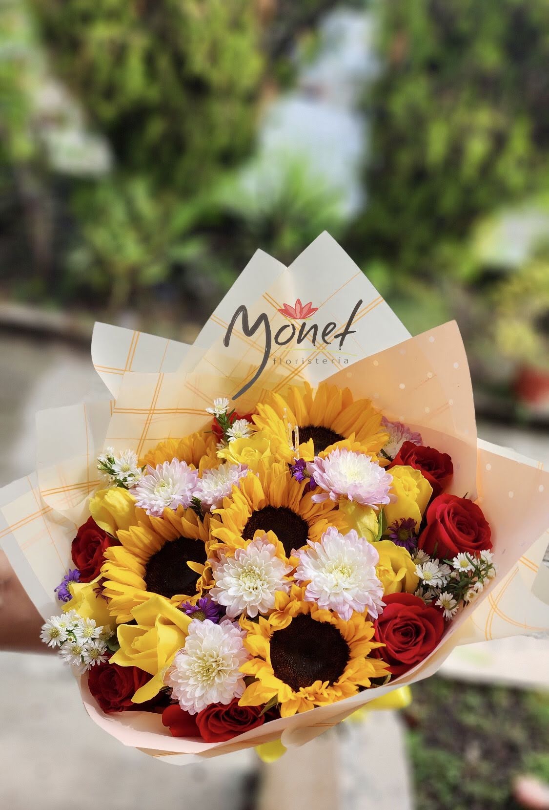 Ramillete con Girasoles
